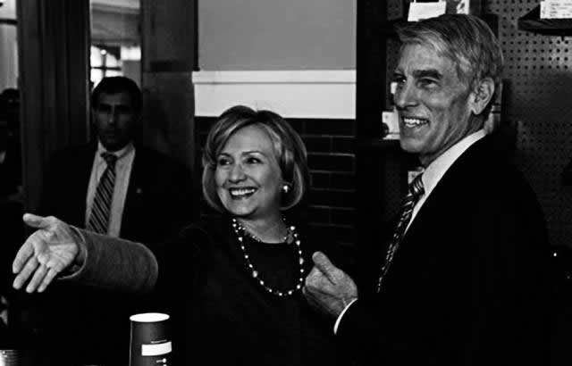 hillary clinton and mark udall